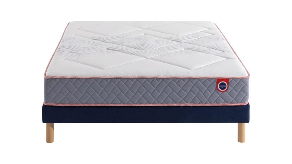 Slider Ensemble Mérinos Matelas Albin – Sommier Tapissier Lattes Recouvertes (image 2)