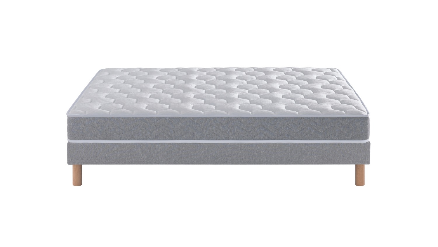 Lightbox Ensemble Matelas Minola 2 – Sommier Tapissier Lattes Recouvertes (image 3)