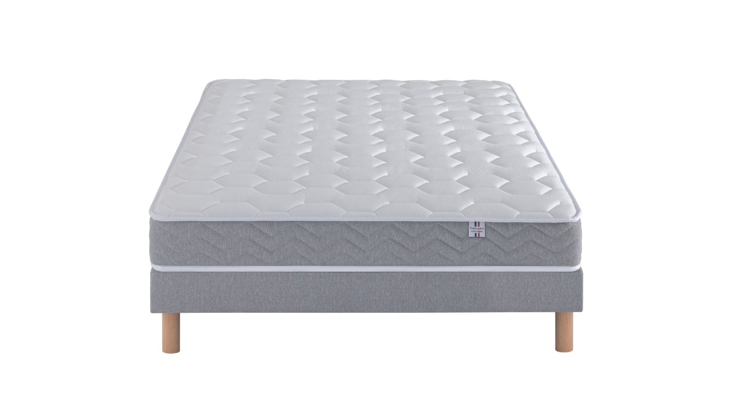 Lightbox Ensemble Matelas Minola 2 – Sommier Tapissier Lattes Recouvertes (image 2)