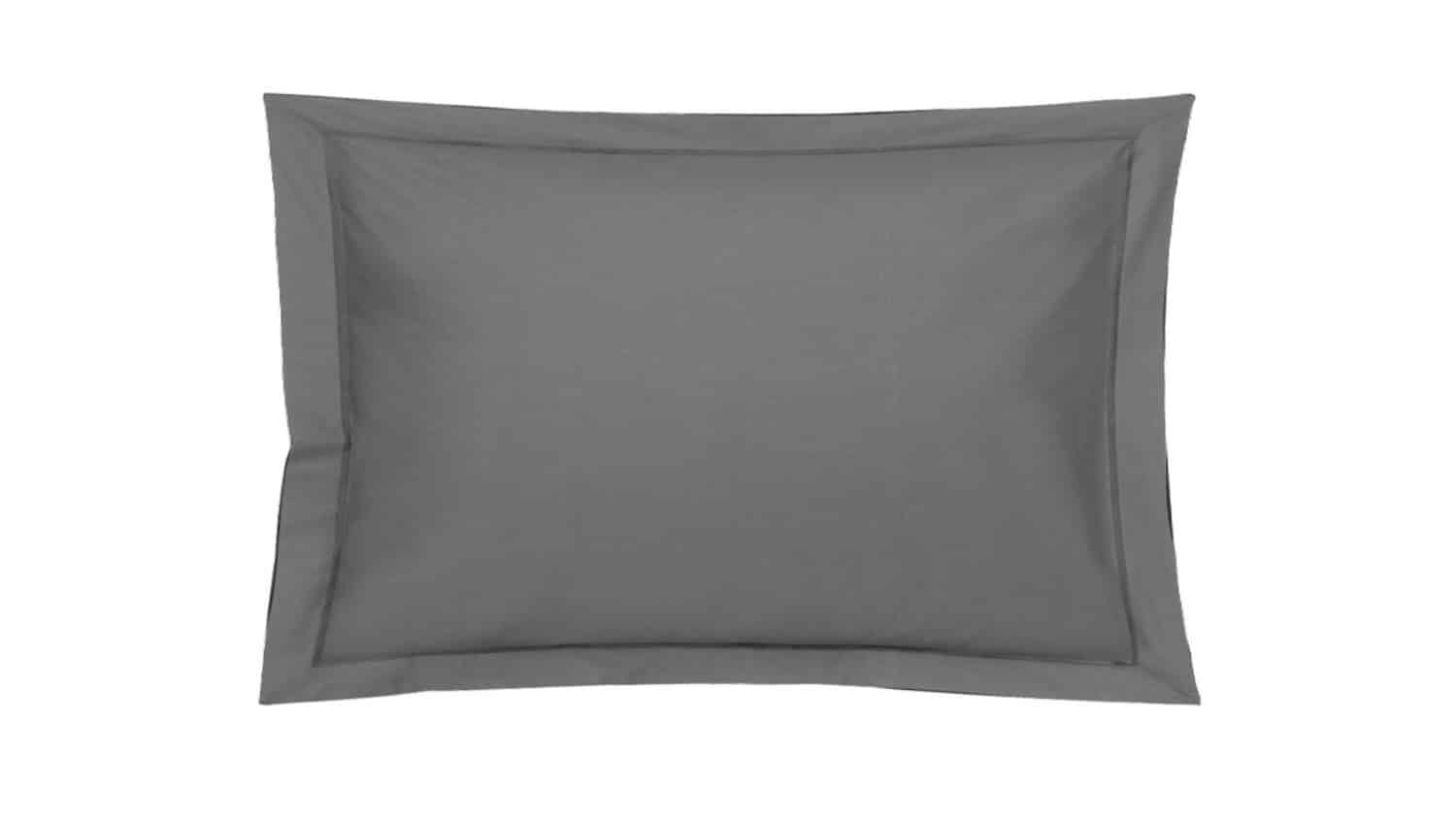 Lightbox Taie d’Oreiller Uni Percale Couleurs (image 1)