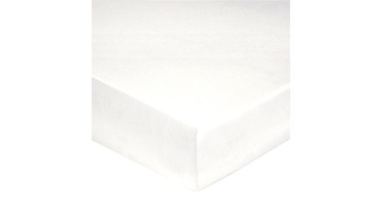 Drap Housse Blanc Bonnet de 35 cm