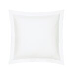 Miniature Taie d’Oreiller Uni Percale Blanc (image 2)
