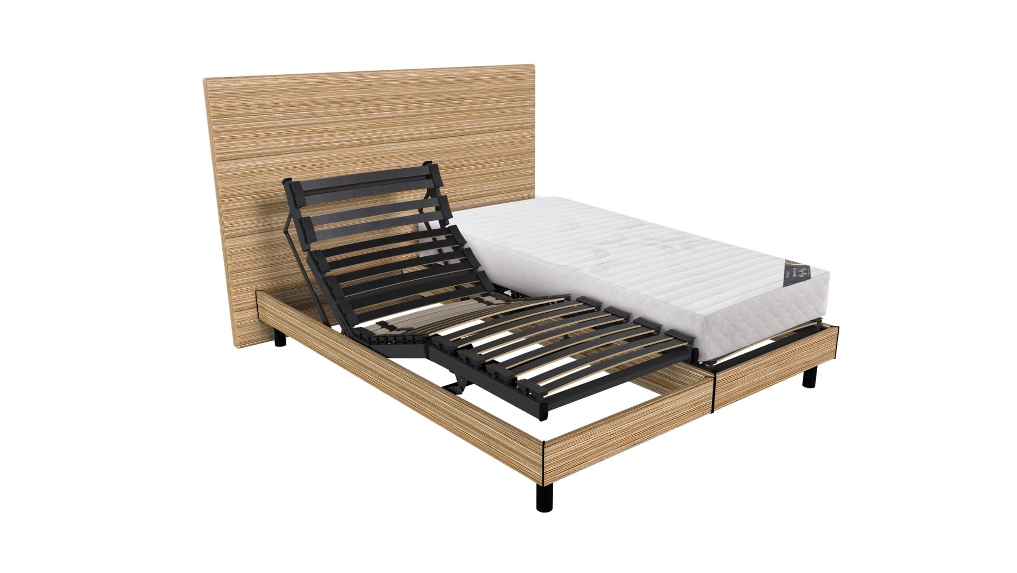 Lightbox Sommier Timbo Access Décor Bois (image 1)