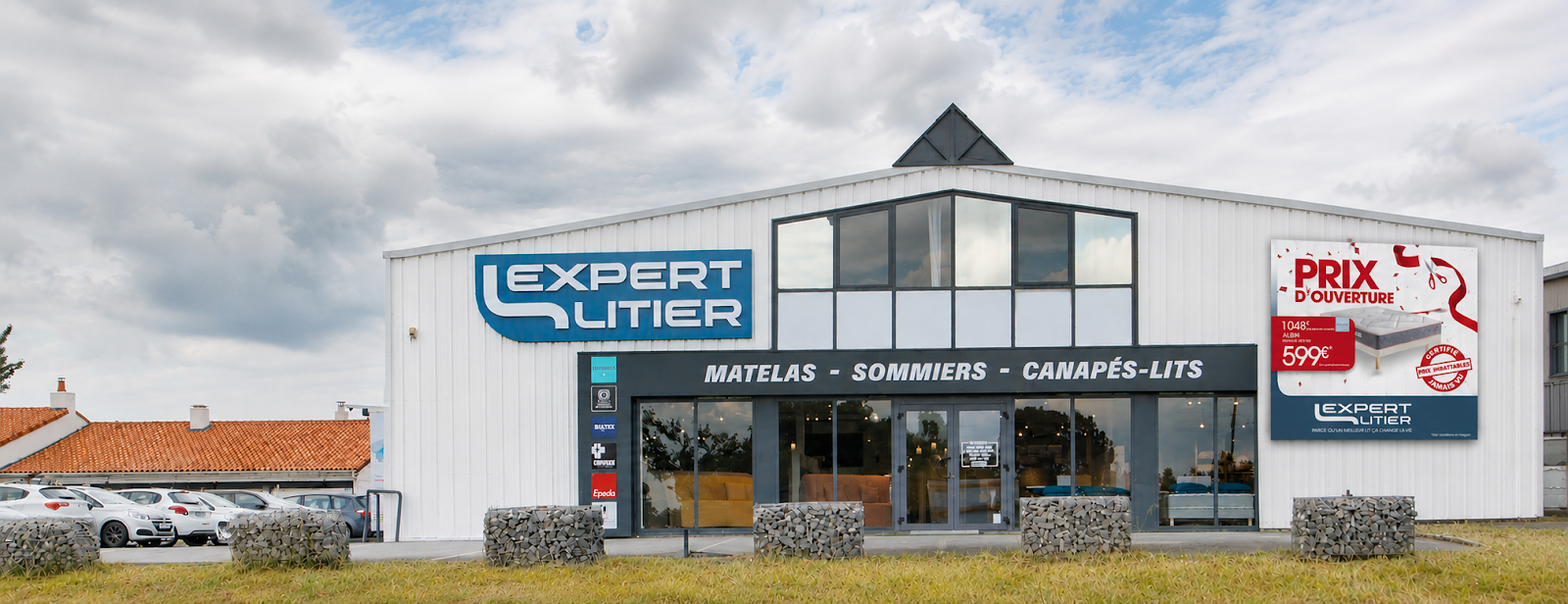 Expert Litier, magasin de literie et canapés-lits à BASSE-GOULAINE - 1