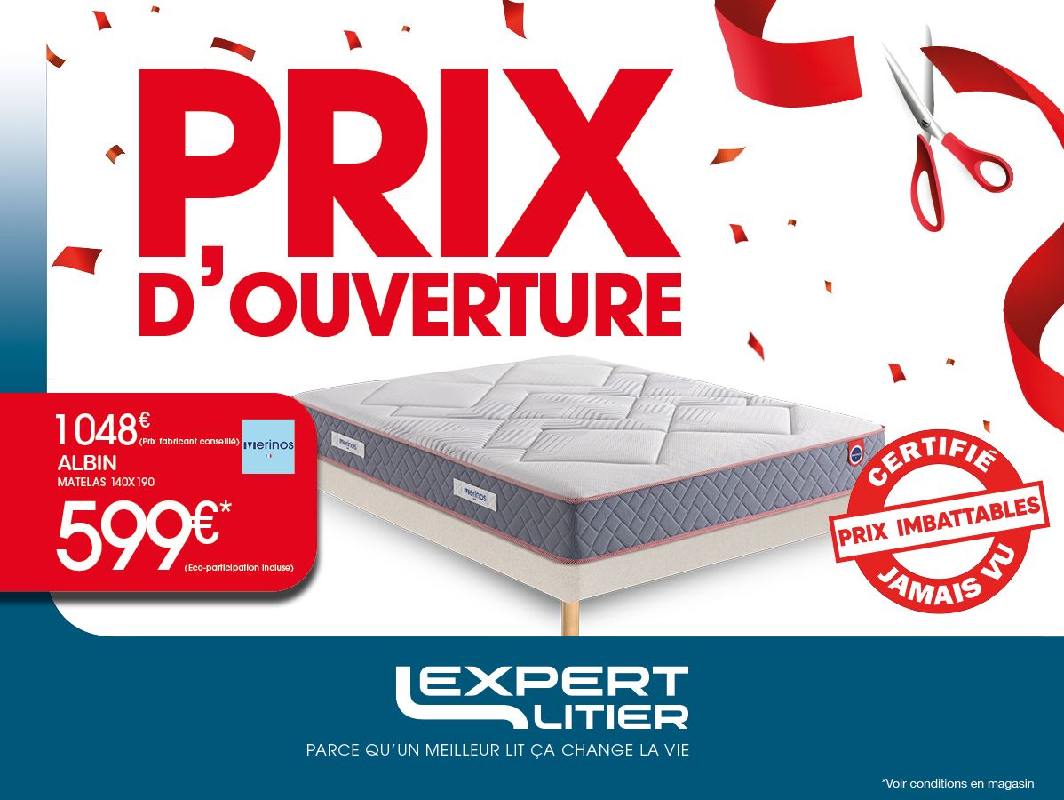 Expert Litier, magasin de literie et canapés-lits à BASSE-GOULAINE - 2