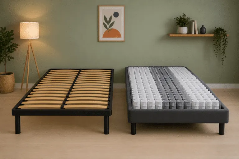 Sommier à lattes ou à ressorts : lequel choisir pour bien dormir ?