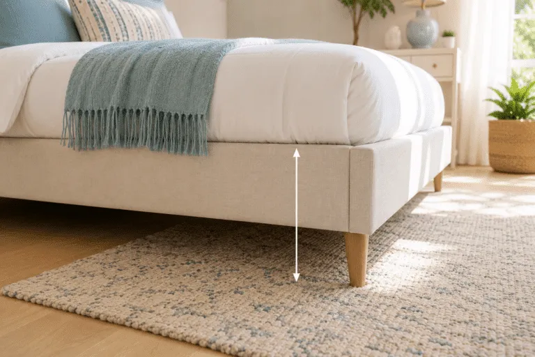 Quelle est la hauteur idéale pour un lit ?