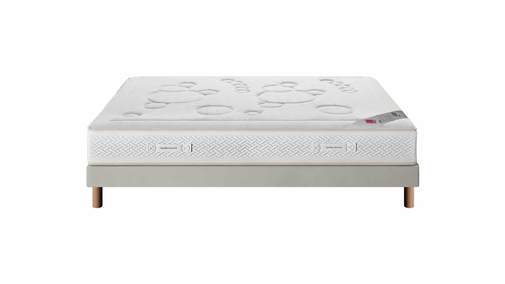Lightbox Ensemble Epéda Matelas Ludna – Sommier Tapissier Lattes Multiplis Recouvertes (image 4)