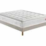 Miniature Ensemble Epéda Matelas Massilia – Sommier Tapissier Lattes Recouvertes (image 1)