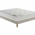 Miniature Ensemble Epéda Matelas Elusa – Sommier Tapissier Lattes Recouvertes (image 1)