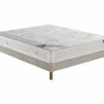 Miniature Ensemble Epéda Matelas Ludna – Sommier Tapissier Lattes Multiplis Recouvertes (image 1)