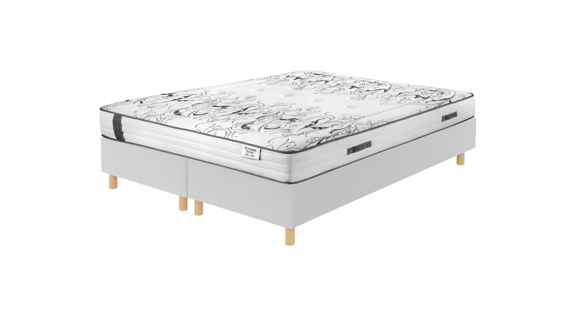 Lightbox Ensemble Somouest Matelas Tendre Nuit – Sommier Déco 30 (image 1)