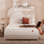 Miniature Pack Capsule Epéda Cocon Naturel – (Matelas – Sommier – Pieds – Tête de Lit) (image 1)